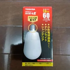 TOSHIBA ネオボールZ 60形 電球色 EFA15EL/13-E17