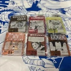 ワンピース ベースショップ くじ アクリルブロックチャーム 6点