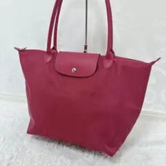 LONGCHAMP ロンシャン プリアージュ トートバッグ レザー ナイロン