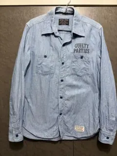Bootleggers Full dipped denim shirt L - メルカリ