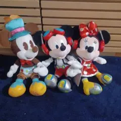 ミッキー&ミニー アニバーサリー ペアぬいぐるみセット