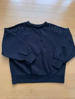 しまむら　hk works london トップススタッズ付き　L