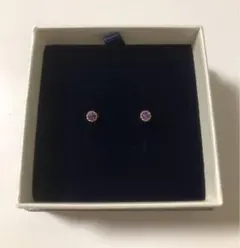 【新品・未使用】ジュエリーツツミ(TSUTSUMI)　K10アメシストピアス