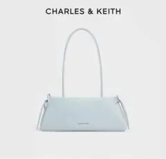 CHARLES & KEITH ショルダーバッグ ブルー