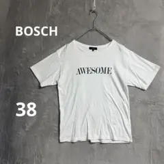BOSCH ボッシュ M ホワイト AWESOME ロゴプリント 半袖Tシャツのサムネイル