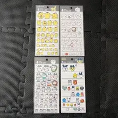 4サイズステッカー　サンリオ　ちぃかわ　ハチワレ　たまごっち4枚セット