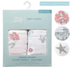 aden + anais おくるみ　ディズニープリンセス　エイデンアンドアネイ