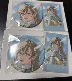 にじさんじ 叶 誕生日 2025 缶バッジ チェキ 2個セット④