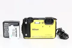 Nikon COOLPIX W300 イエロー 防水 4K コンデジ c715 - メルカリ