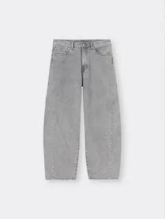 【現在非売品】❗️新品❗️GUバレルレッグジーンズ
