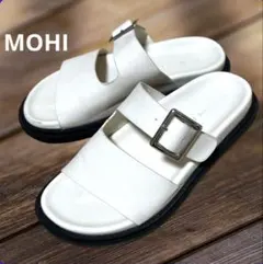 【MOHI】ベルトサンダル　定価12980円　オフホワイト　36 23.0のサムネイル