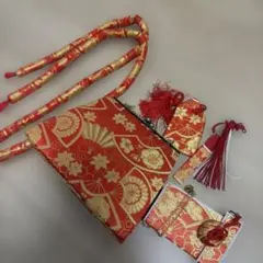 七五三 作り帯 小物セット 扇子 帯締め 帯揚げ 七五三 作り帯 小物セット 扇子 帯締め 帯揚げ - メルカリ
