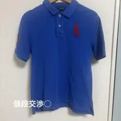 ビックポニー　ブルー　Lサイズ　POLO RALPH LAUREN