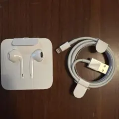 Apple 純正 ライトニング 有線イヤホン 充電器　iphone 新品