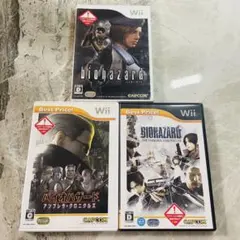 【Wii】バイオハザード ダークサイド・クロニクルズ を含む3本セット