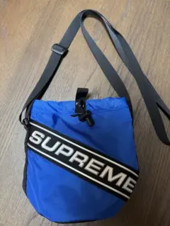 Supreme ショルダーバッグ 青 X-Pac - メルカリ