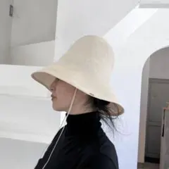 wicagrocery abaca hat ivory麦わら帽子 - メルカリ