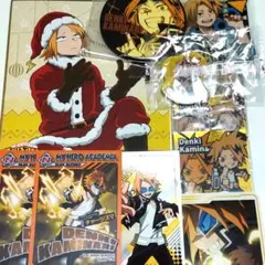 ヒロアカ 電気 11点セット 色紙 アクバ ラバチャ カード ステッカー シール