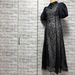 MERCURYDUO マーキュリーデュオ ブラウス付き レースキャミワンピース