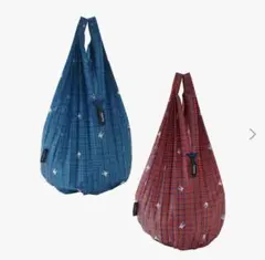 エコバッグ　ミニマルM familiar ファミリア シュパット　赤