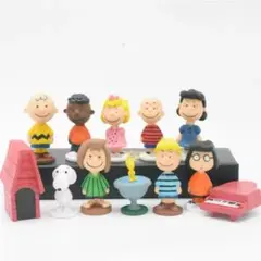 スヌーピー フィギュアセット 12体