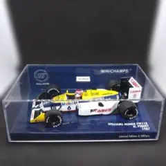 ミニチャンプス ウィリアムズ ホンダ FW11B 1987 N.ピケのサムネイル