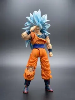 絶版品！スーパーサイヤ人3 ブルー界王拳 孫悟空 s.h.figuartsサイズ