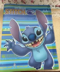 ディズニー　クリアブック　スティッチ　A4 10ポケット