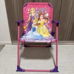 【6/14まで価格】ディズニープリンセス 折りたたみチェアのサムネイル