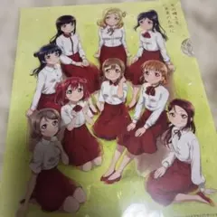 みんなの献血　x ラブライブ　クリアファイル