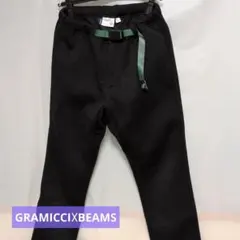 GRAMICCI☓BEAMS ボンディングニットフリースナローパンツ
