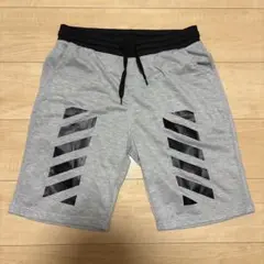 グレー スリットデザイン ショートパンツ Lサイズ