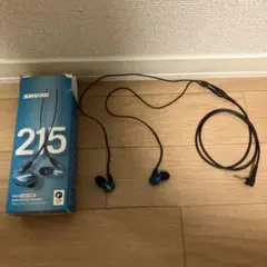 ネオン様専用 SHURE 有線イアホン SE215 SPE-A ブルー - メルカリ