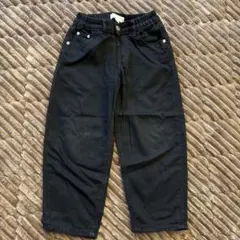ZARA デニムパンツ ブラック 116cm