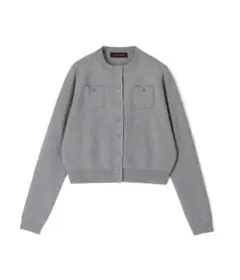 キャバン　カーディガン　ライトグレー