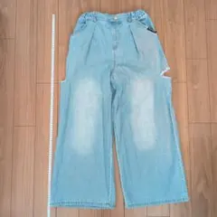 ALGY　ライトブルー ダメージ加工 150cmのサムネイル