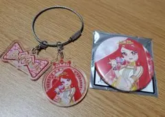 ひみつのアイプリ ポップアップ サクラ 缶バッジ アクリルワイヤーチャーム