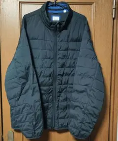 GAP 黒 ジャケット スタンドカラー プリマロフト LL