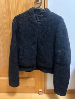 EMODA アウター　ボアジャケット ブラック