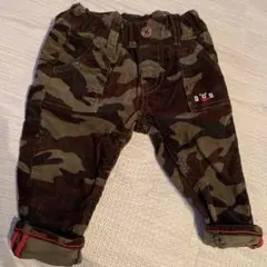 【秋冬服】ダブルビー　パンツ　ボトム　80㎝　迷彩