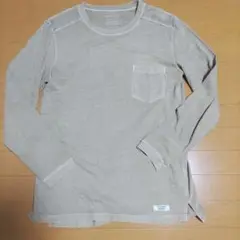 BAYFLOW アダストリア ベージュ長袖 サイズ3 M～L ウォッシュ加工