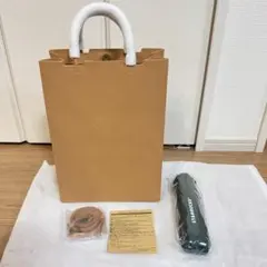 スタバ カスタマイズジャーニー 2WAYレザートートバック＆傘2点セット