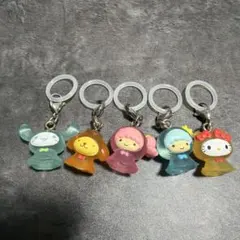 めじるしアクセサリー サンリオ ガチャガチャコンプ