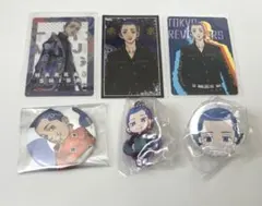 東京リベンジャーズ 柴八戒 缶バッジ他