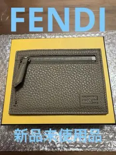 新品未使用品フェンディ カードケース コインケース レザー　FENDI正規品