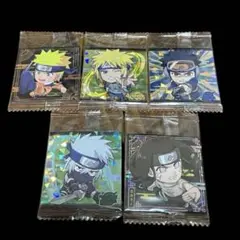 ナルト にふぉるめーしょん　vol2 ウエハース　5枚セット