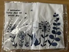【新品】猫と植物の刺繍トートバッグ