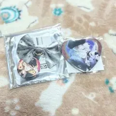 DIABOLIK LOVERS 無神コウ 缶バッジ リボンチャーム セット