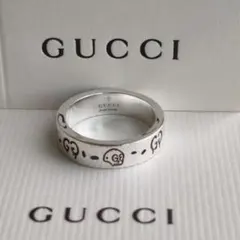 ミケーレ期】GUCCI GG＆ビー エングレービング カフブレスレット | Mercari