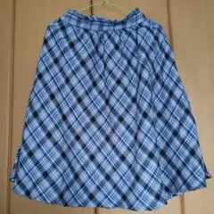 アクシーズファム　axes femme　スカート　ブルー　М